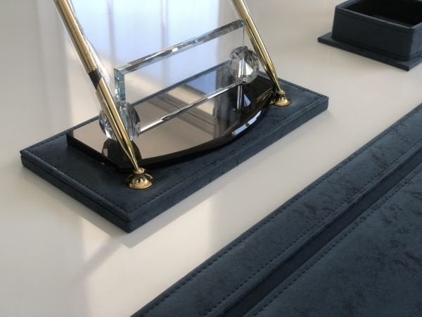 Lacivert Begonvil Sümen Takımı |El Emeği| Hand Made