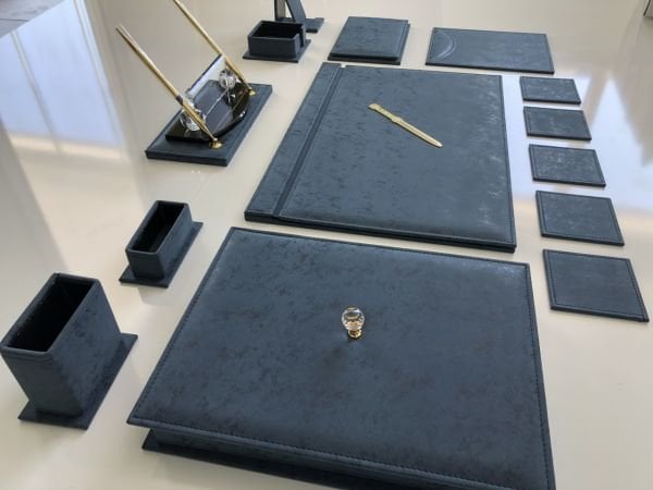 EL YAPIMI Lacivert Begonvil Sümen Takımı |El Emeği| Hand Made