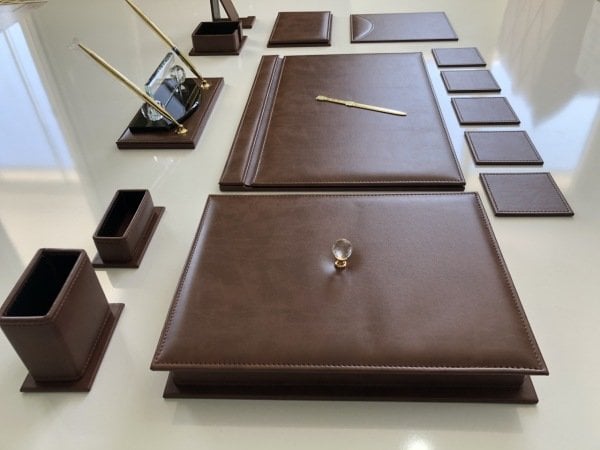 Kestane Kahve Sümen Takımı |El İşçiliği|