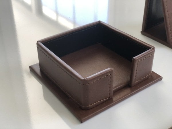 EL YAPIMI Kestane Kahve Sümen Takımı |El İşçiliği|