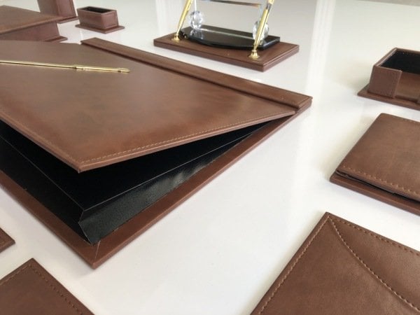 EL YAPIMI Kestane Kahve Sümen Takımı |El İşçiliği|