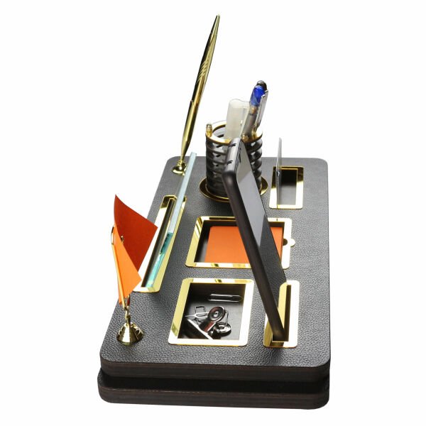 FIRSAT ÜRÜN KARGO BEDAVA Masaüstü İsimliği Tam Donanımlı (Yüzeyi Deri veya Pleksi Siyah olmaktadır)