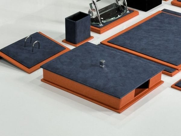 Lacivert Pastel Orange Sümen Makam Takımı Ultralüks V.I.P