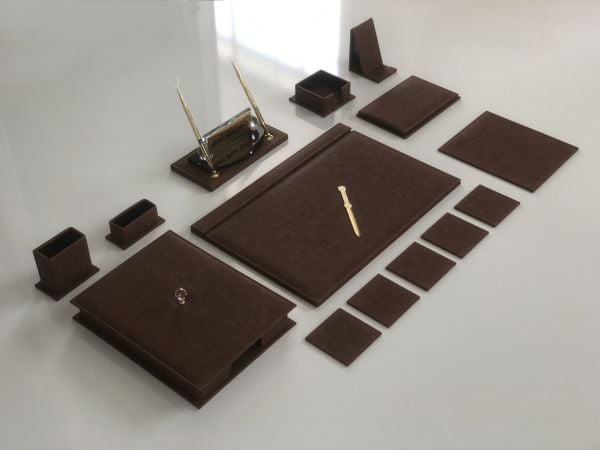 EL YAPIMI Jaguar Kahve Lüks Sümen Takımı V.I.P