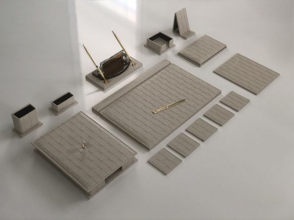Örgü Desen Krem  Sümen Takımı Hand Made