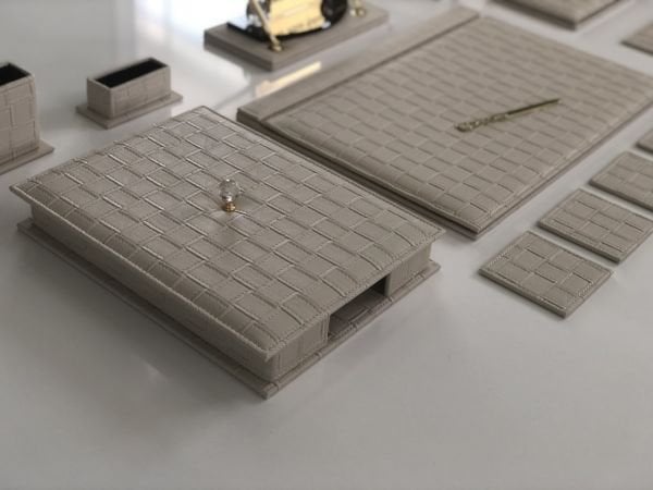 Örgü Desen Krem  Sümen Takımı Hand Made