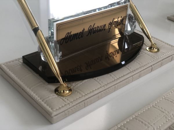 Örgü Desen Krem  Sümen Takımı Hand Made