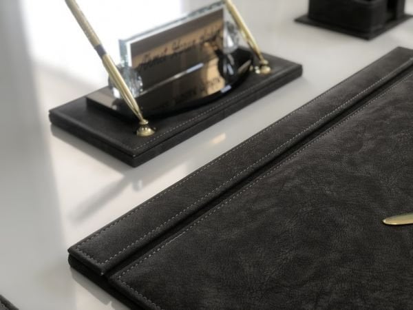 Jaguar Pastel Koyu Gri Sümen Takımı Hand Made