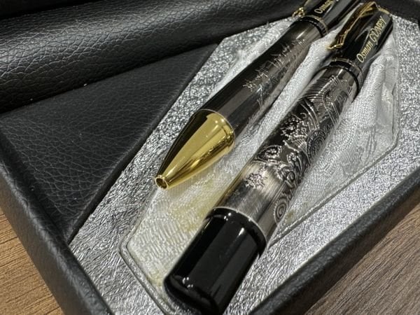 Orjinal Kalemler Osmanlı VIP Özel Kabartmalı tükenmez+roller