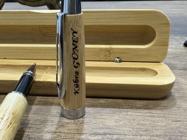 Orjinal Bambu SÜMENVADİSİ Bambu Roller Kalem İsme Özel