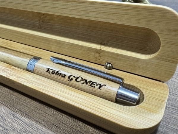 Orjinal Bambu SÜMENVADİSİ Bambu Roller Kalem İsme Özel