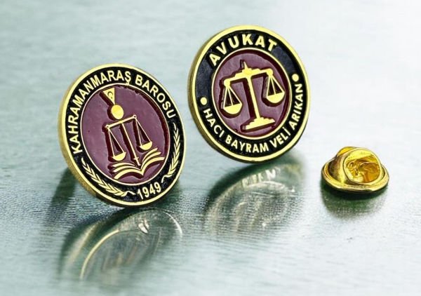 Kişiye Özel Gümüş 925 Rozet & Çok Amaçlı - Logo