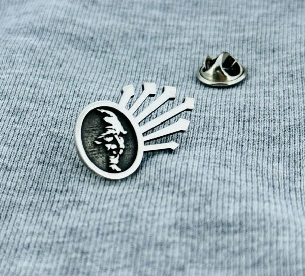 Kişiye Özel Gümüş 925 Rozet & Çok Amaçlı - Logo
