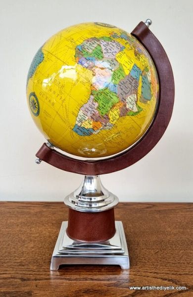 Dekoratif Dünya Küre 37 cm Avrupa