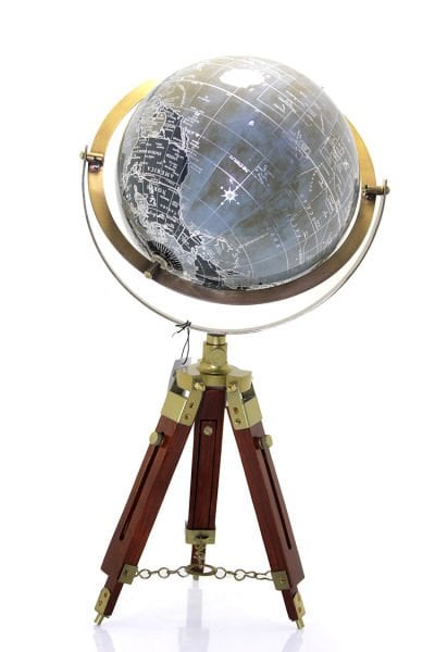 Metal Ahşap 52cm Orjinal Avrupa Yurtdışı V.I.P Küre