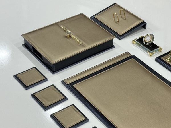 |YENİ| Mermer İsimlik Platin Deri altı Lacivert PREMİUM El Yapımı Sümenvadisi Marka Farkıyla