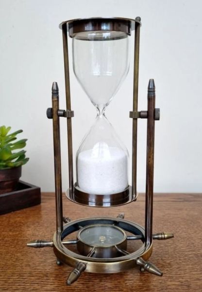 Dümen Pusulalı Kum Saati 20cm