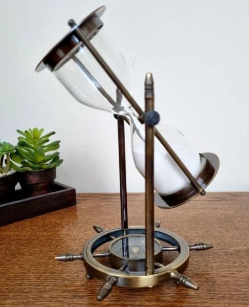 Dümen Pusulalı Kum Saati 20cm