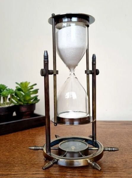 Dümen Pusulalı Kum Saati 20cm