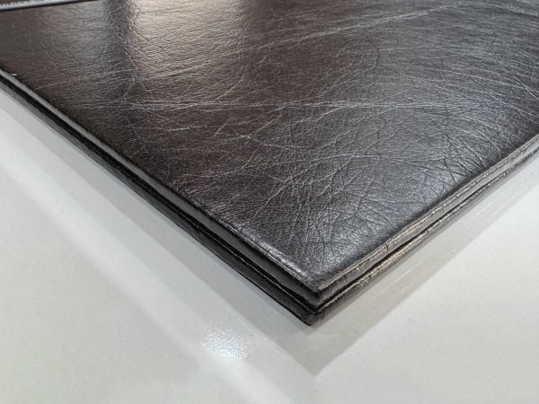 FIRSAT PREMUM Koyu Acı Kahve Deri Krom Makyaj Saat Kutulu alt iç yapı Kadife EL YAPIMI VIP Sümen Makam Takımı