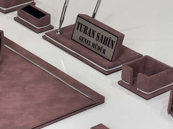 FIRSAT PREMİUM Bordo Deri Krom Makyaj Saat Kutulu alt iç yapı Kadife EL YAPIMI VIP Sümen Makam Takımı