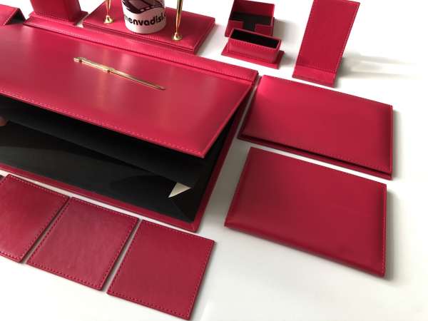 Pembe Fuşya Sümen Takımı V.I.P Hand Made