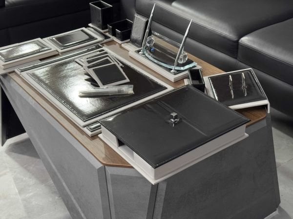 Siyah Açık Gri Sümen Takımı