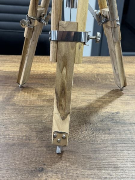 1.Sınıf Kalın Ahşap Ayaklı Dünya Küresi 62 cm Kısalabilen (Avrupa İthal)