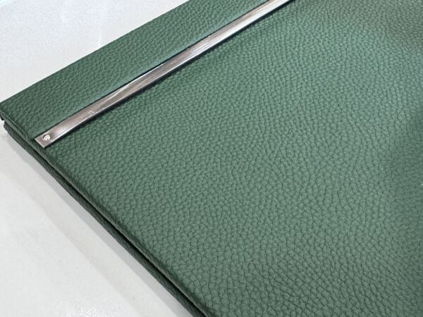 FIRSAT PREMİUM Muhteşem Pastel Yeşil Deri Krom Makyaj Saat Kutulu alt iç yapı Kadife EL YAPIMI VIP Sümen Makam Takımı