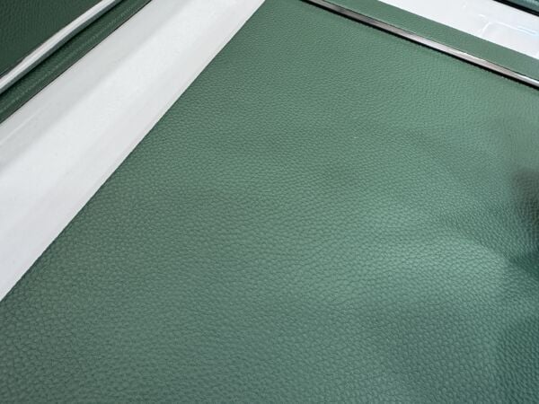 FIRSAT PREMİUM Muhteşem Pastel Yeşil Deri Krom Makyaj Saat Kutulu alt iç yapı Kadife EL YAPIMI VIP Sümen Makam Takımı