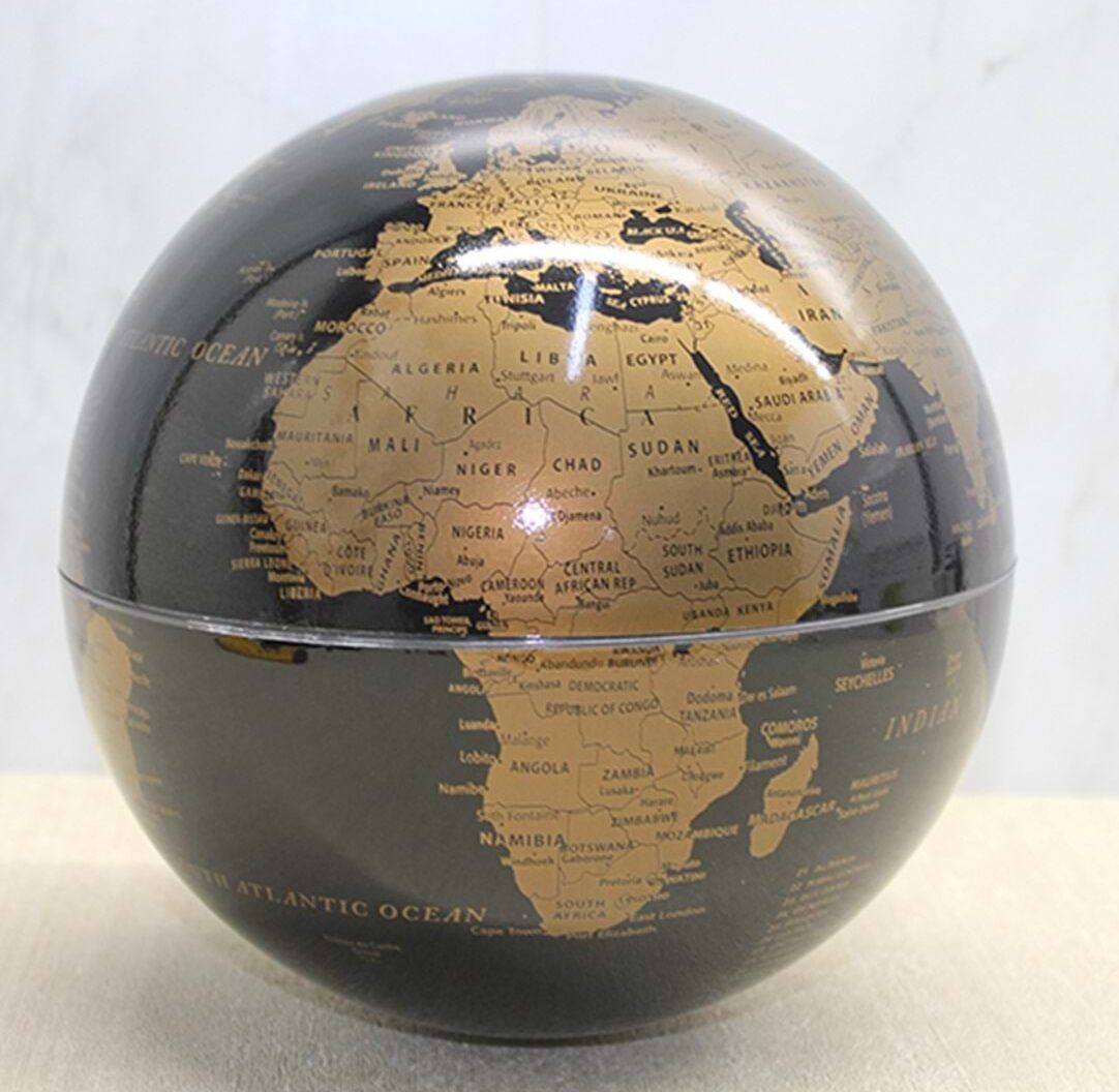 Masa Üstü Dönen Dünya Küre