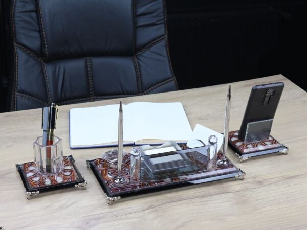 15Gün Teslimat - ÇILGIN İNDİRİM ! Kristal Masa İsimliği 3'lü BEŞ TAKSİT Kargo Bedava İsim yazılır